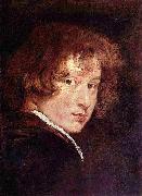 Anthony Van Dyck Jugendliches Selbstportrat oil